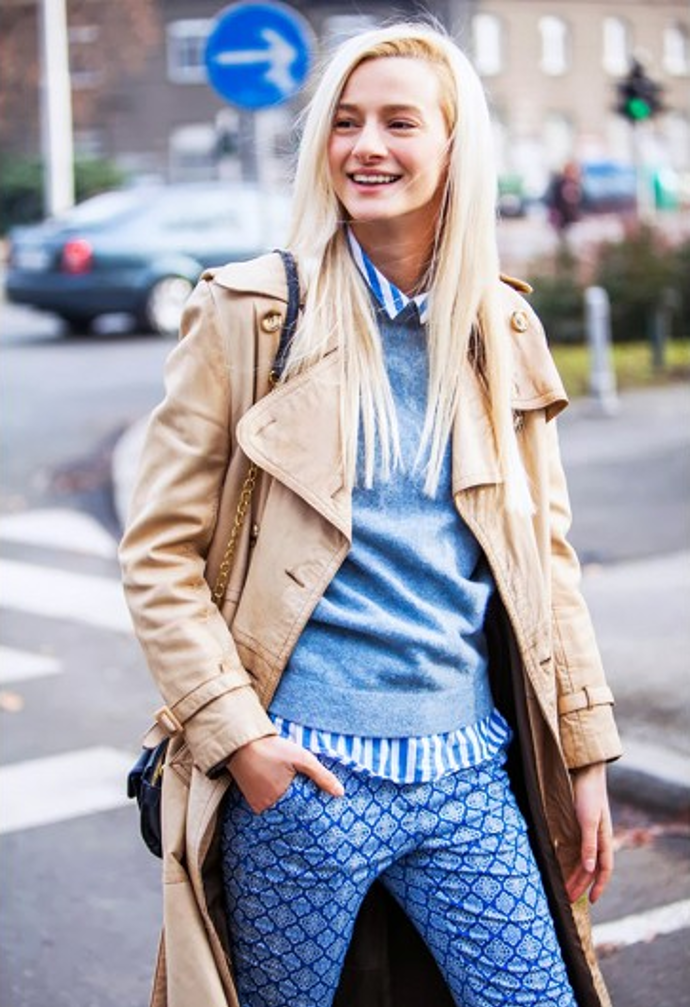 Street style: Svetr základ šatníku