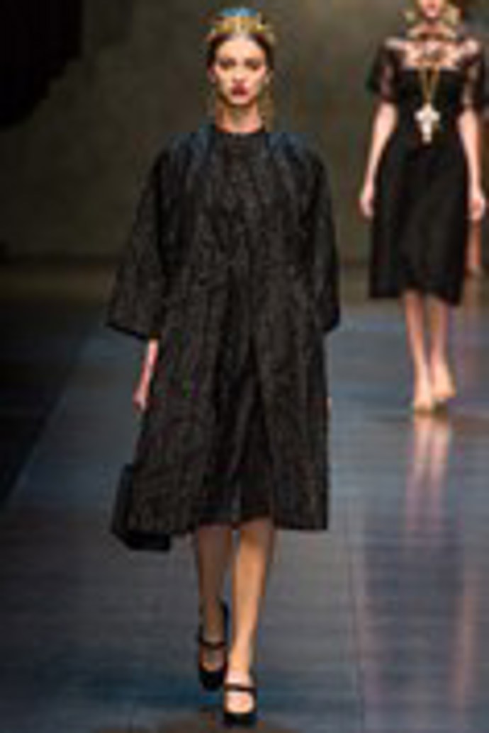MFW a/w 2013/14: Dolce & Gabbana