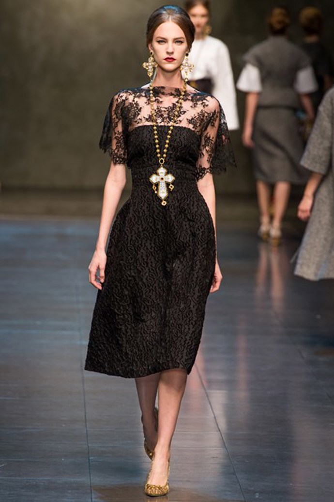 MFW a/w 2013/14: Dolce & Gabbana
