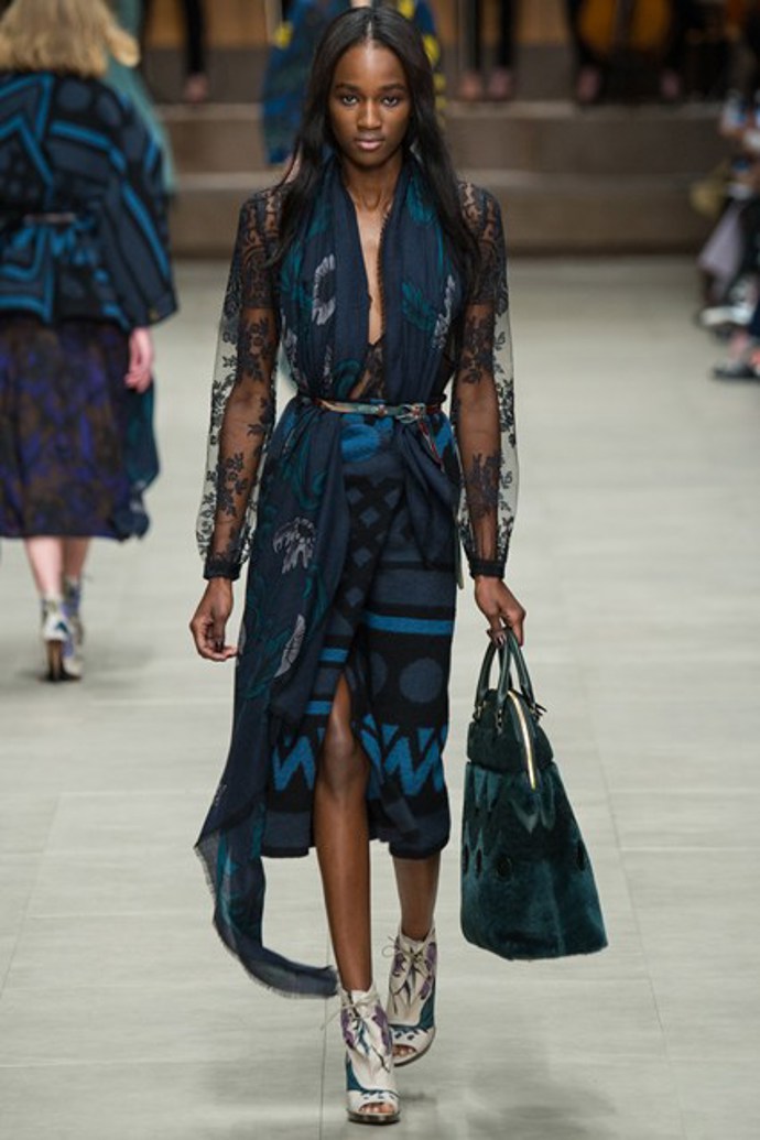 LFW podzim/zima 2014/15: Burberry Prorsum