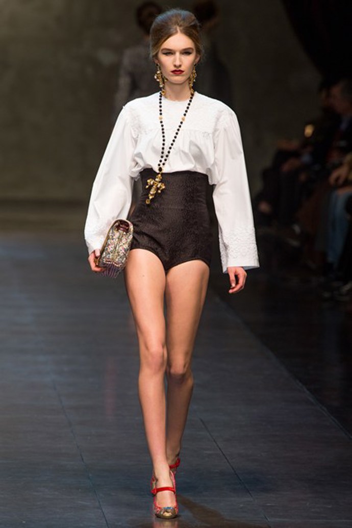 MFW a/w 2013/14: Dolce & Gabbana
