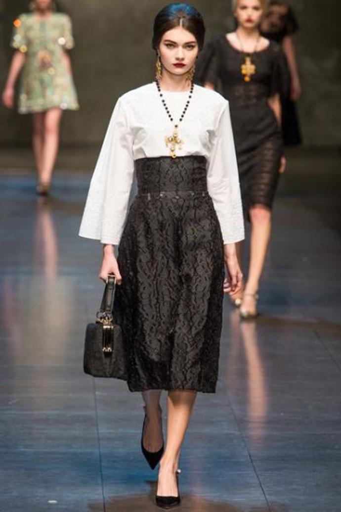 MFW a/w 2013/14: Dolce & Gabbana