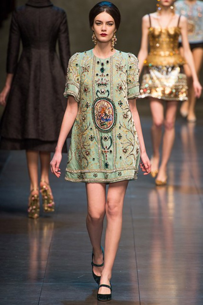 MFW a/w 2013/14: Dolce & Gabbana