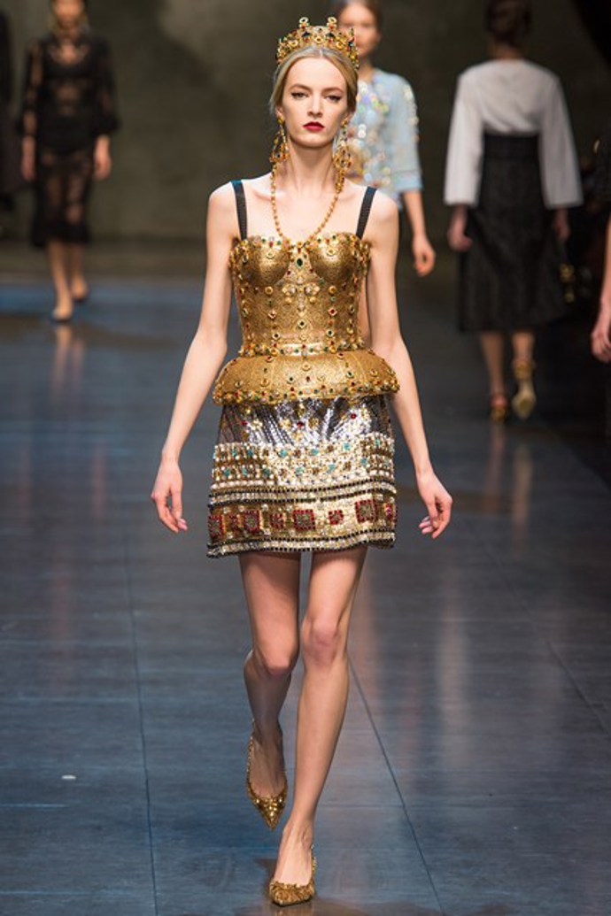 MFW a/w 2013/14: Dolce & Gabbana