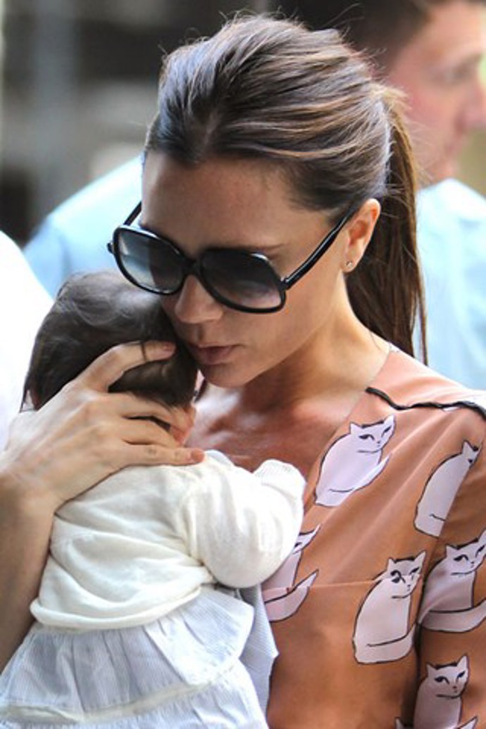 Vlasová evoluce Victorie Beckham