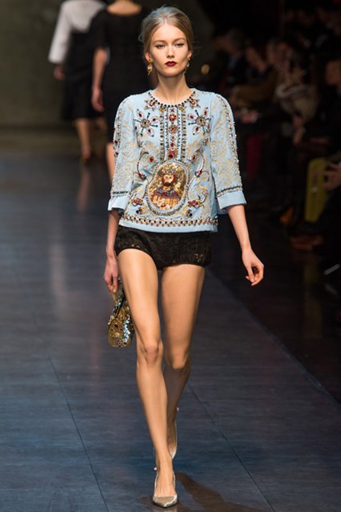 MFW a/w 2013/14: Dolce & Gabbana