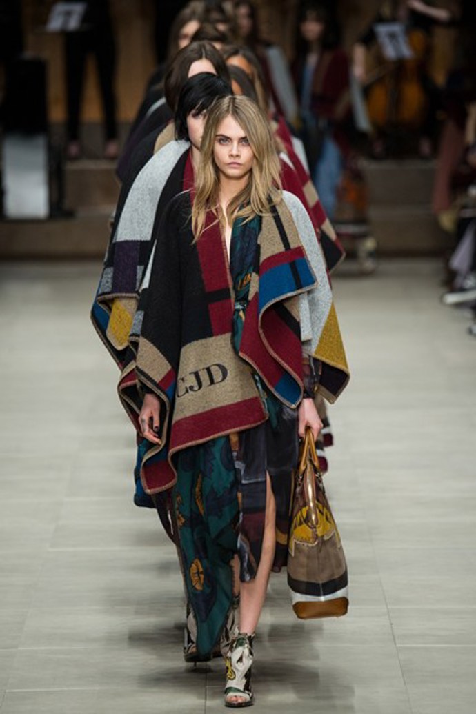 LFW podzim/zima 2014/15: Burberry Prorsum