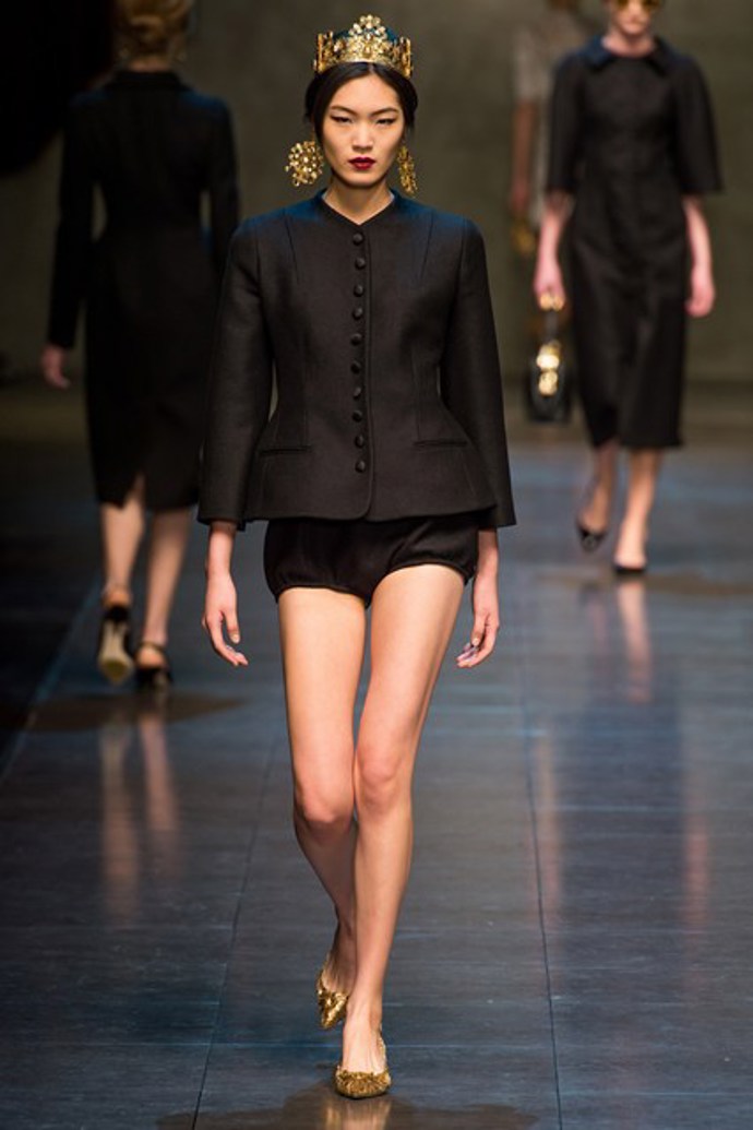 MFW a/w 2013/14: Dolce & Gabbana