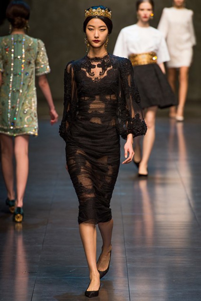 MFW a/w 2013/14: Dolce & Gabbana