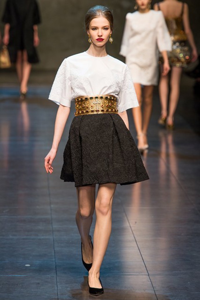 MFW a/w 2013/14: Dolce & Gabbana