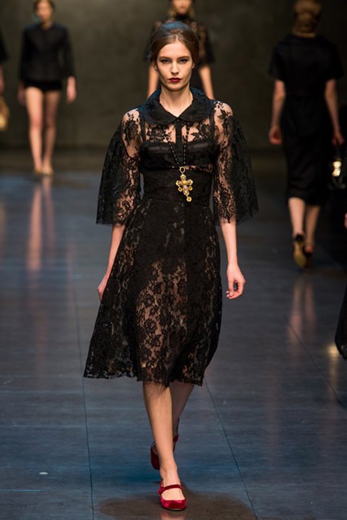 MFW a/w 2013/14: Dolce & Gabbana