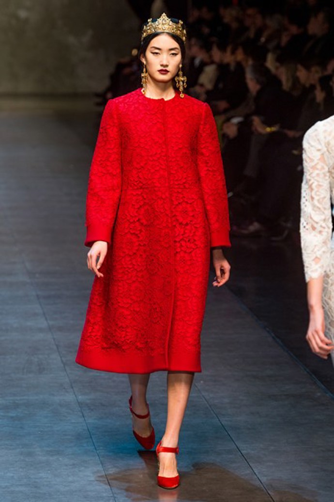 MFW a/w 2013/14: Dolce & Gabbana