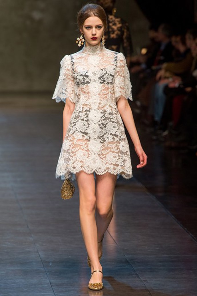 MFW a/w 2013/14: Dolce & Gabbana