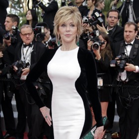 Herečka Jane Fonda jako největší fashion ikona červeného koberce Herečka Jane Fonda jako největší fashion ikona červeného koberce