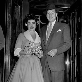 Elizabeth Taylor a Michael Wilding Elizabeth Taylor a Michael Wilding