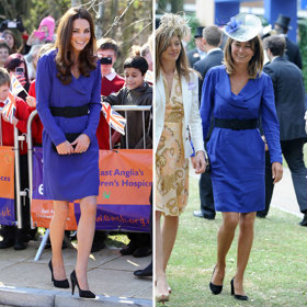 Královská recyklace: Kate Middleton nosí šaty po mámě Královská recyklace: Kate Middleton nosí šaty po mámě