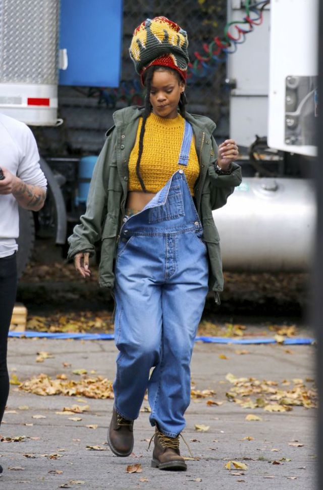 rihanna filming ocean s eight in new york 10 3efd4 rihanna filming ocean s eight in new york 10 3efd4