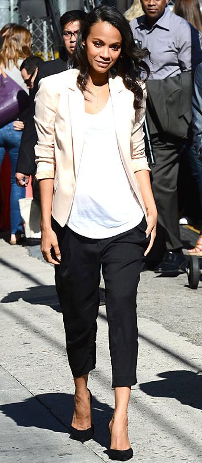 Perfektní outfit do práce. 