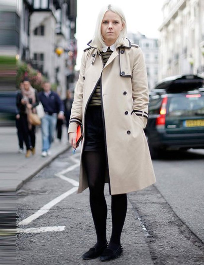 Street style z Londýna: Zimní kabáty