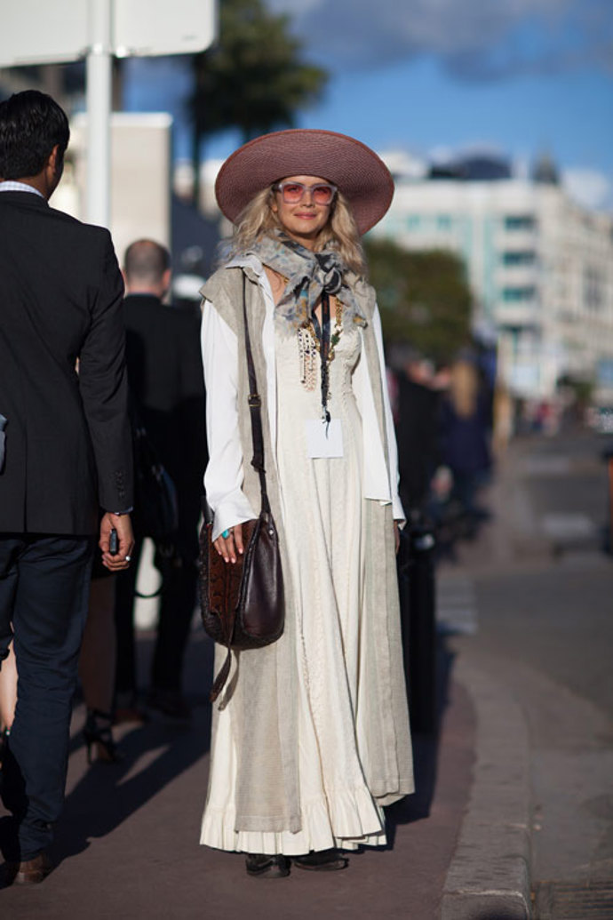 Street style z Cannes