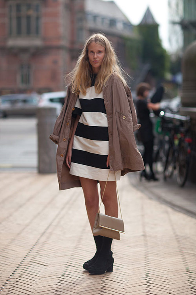 Street style z Kodaně