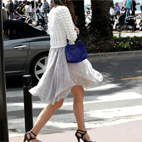 Street style z Cannes