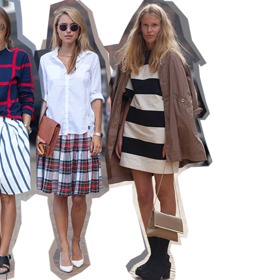 Street style z Kodaně