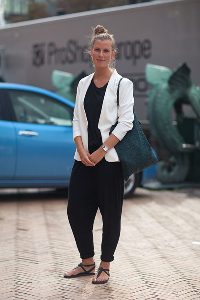 Street style z Kodaně