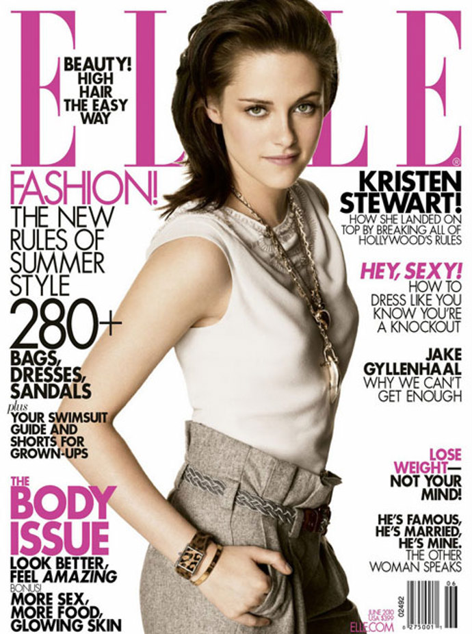 Fotky Kristen Stewart z titulek časopisů