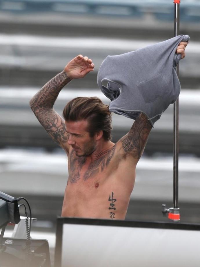 První fotky: David Beckham ve spodním prádle pro H&M
