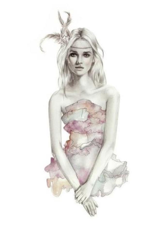 Módní ilustrace - Kelly Smith