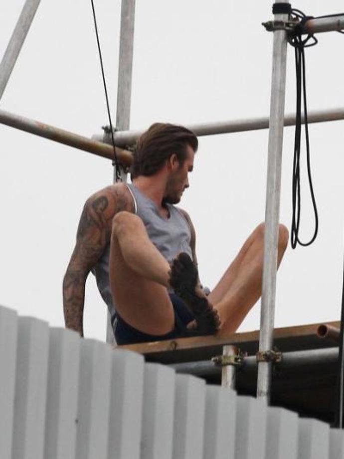 První fotky: David Beckham ve spodním prádle pro H&M