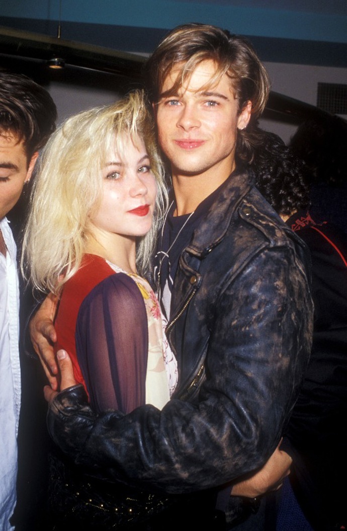 Brad Pitt a Christina Applegate