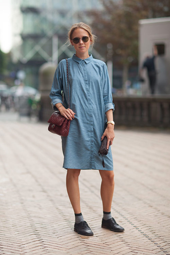 Street style z Kodaně
