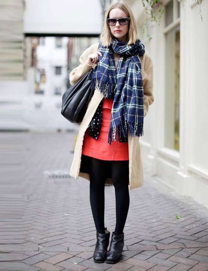 Street style z Londýna: Zimní kabáty