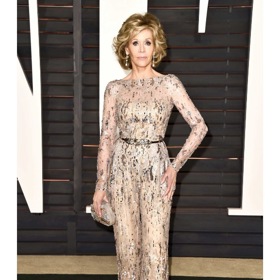 Herečka Jane Fonda jako největší fashion ikona červeného koberce Herečka Jane Fonda jako největší fashion ikona červeného koberce