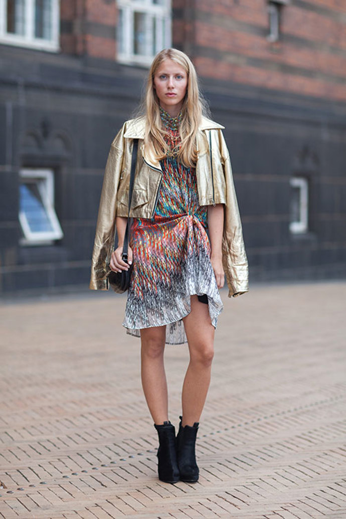 Street style z Kodaně