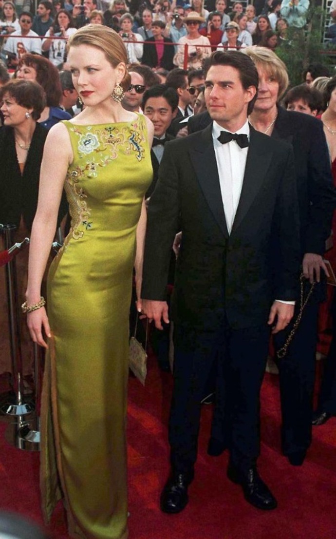1995 - Nicole Kidman v šatech Dior