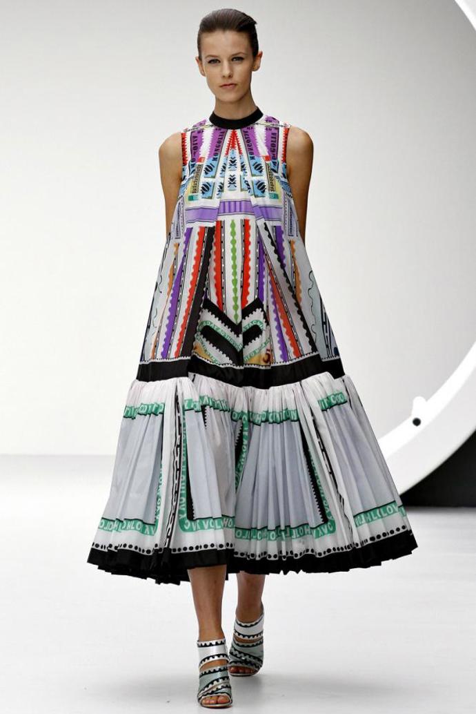 LFW jaro/léto 2013: Mary Katrantzou