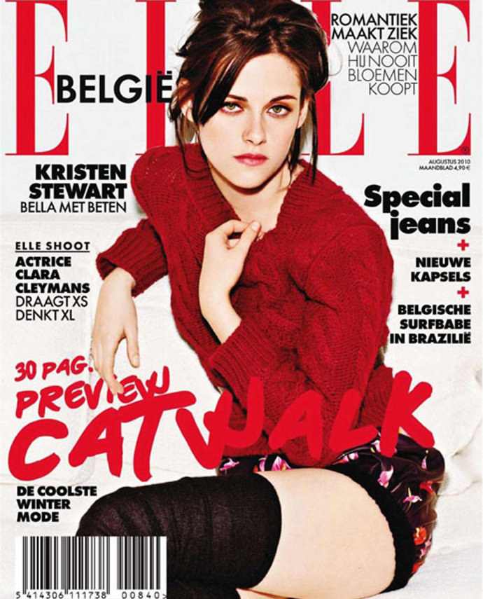 Fotky Kristen Stewart z titulek časopisů