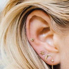Hot trend z Instagramu: Piercingy v uších Hot trend z Instagramu: Piercingy v uších