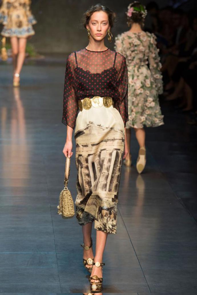 MFW S/S 2014: DOLCE & GABBANA