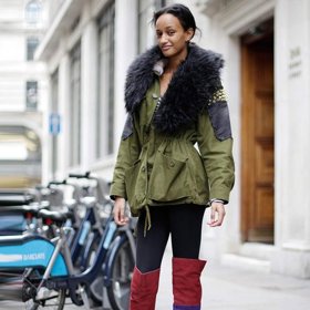 Street style z Londýna: Zimní kabáty Street style z Londýna: Zimní kabáty