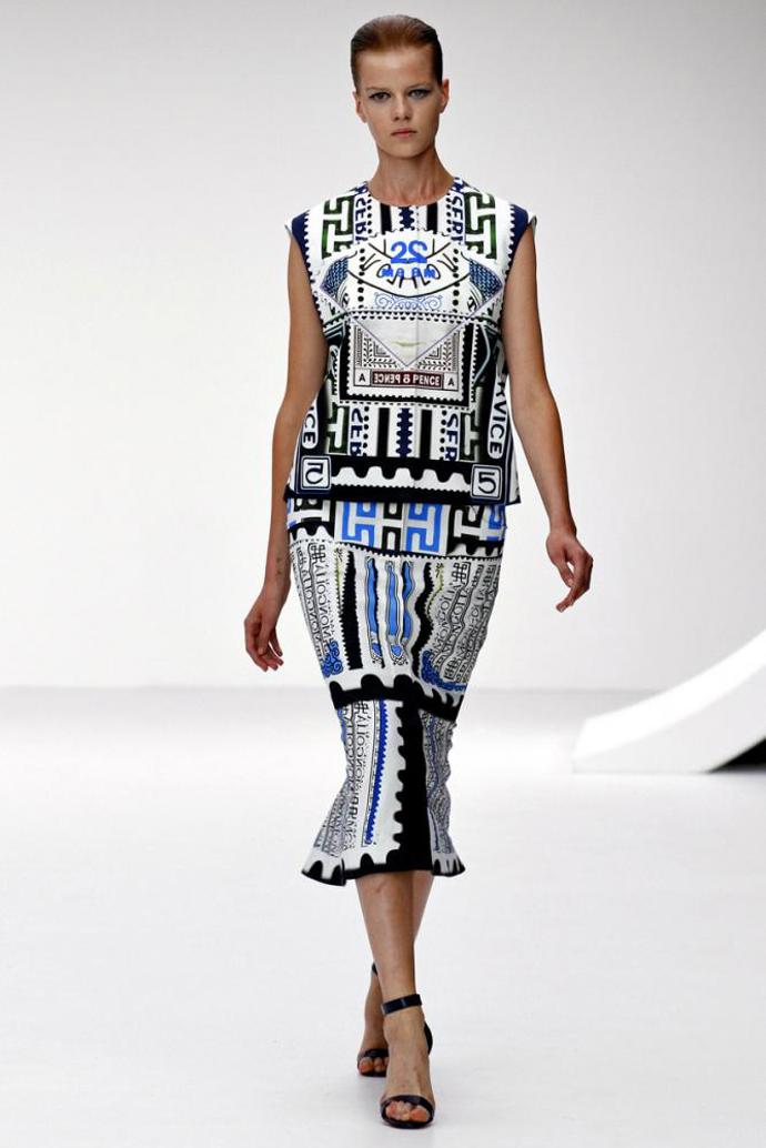 LFW jaro/léto 2013: Mary Katrantzou