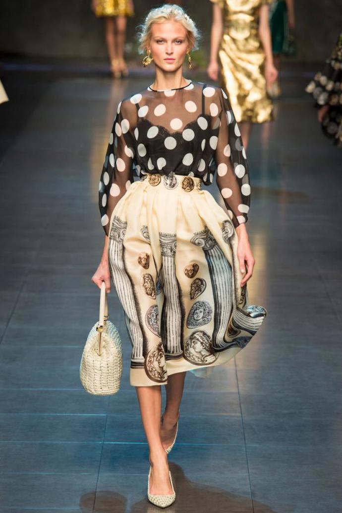 MFW S/S 2014: DOLCE & GABBANA