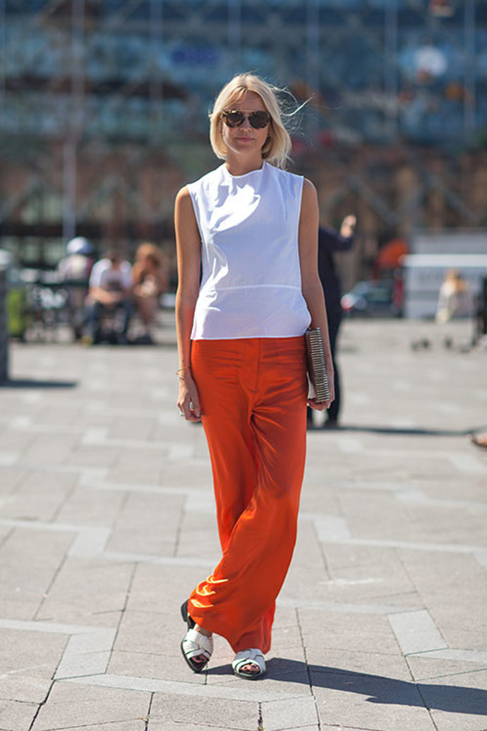 Street style z Kodaně