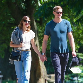 Herec Alexander Skarsgard a IT girl Alexa Chung