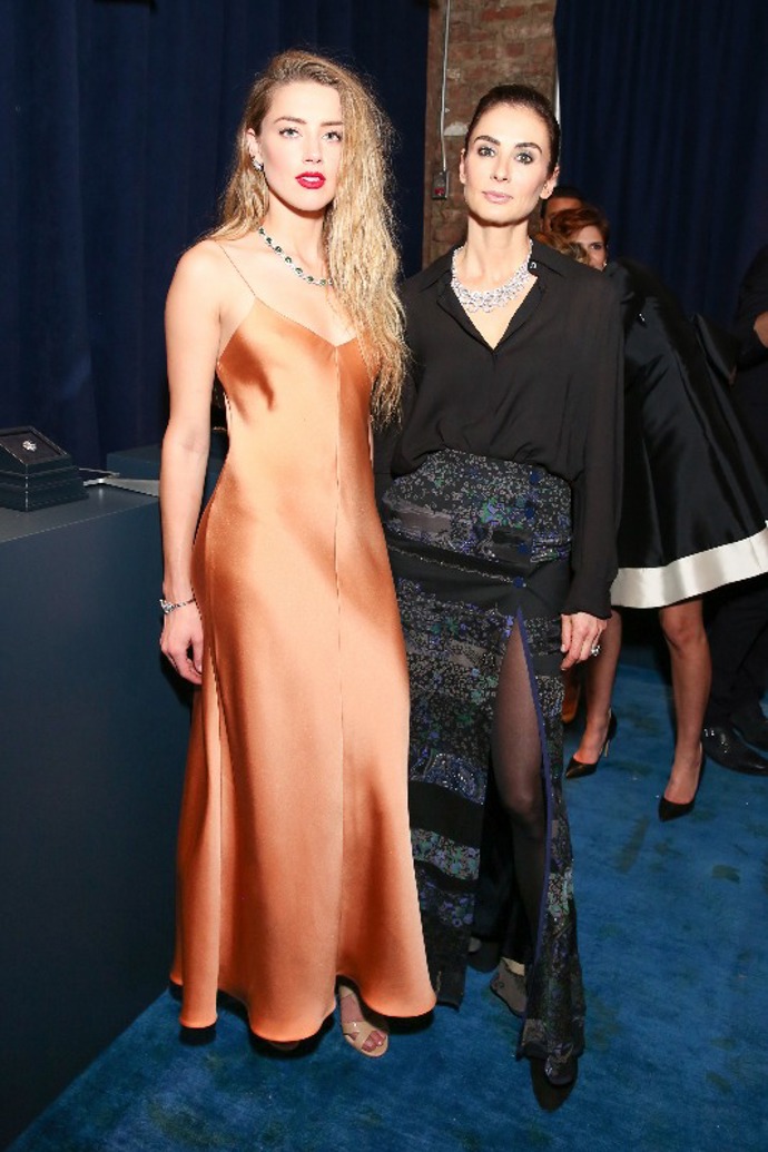 Amber Heard a Francesca Amfitheatrof