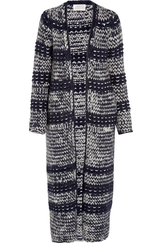 Maxi cardigan. Chloé, 1990 euro
