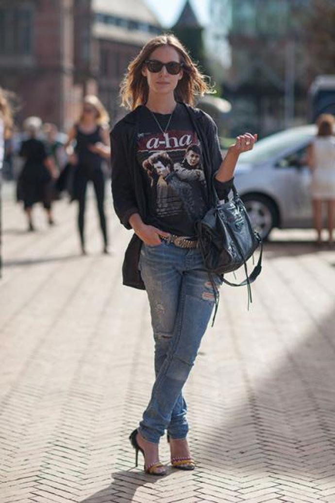 Street style z Kodaně